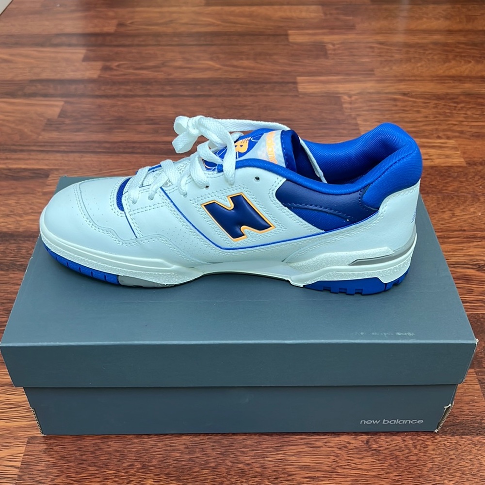 BNWT New Balance 550 - White/Purple/Gold (Lakers)
